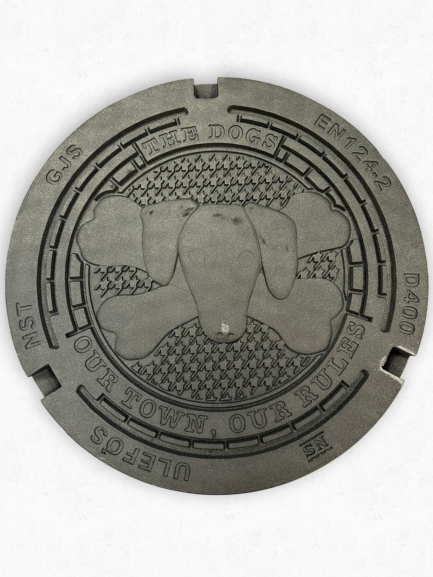 The Dog's Manhole Cover